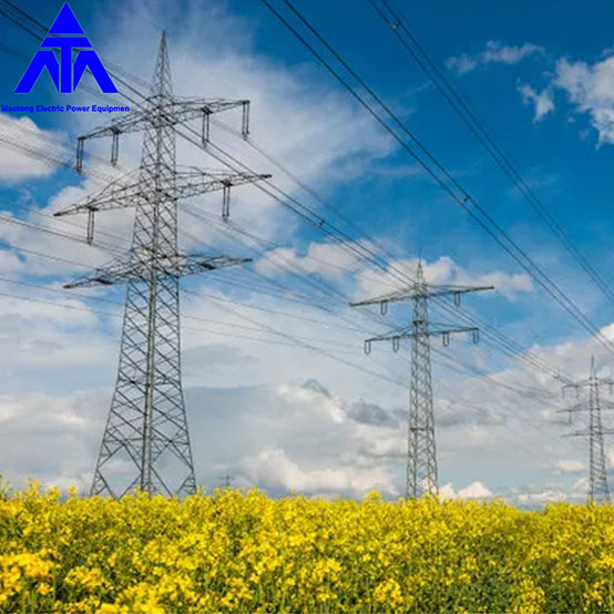 Поцинкувана 33KV 66KV Електрична енергија железна кула за пренос